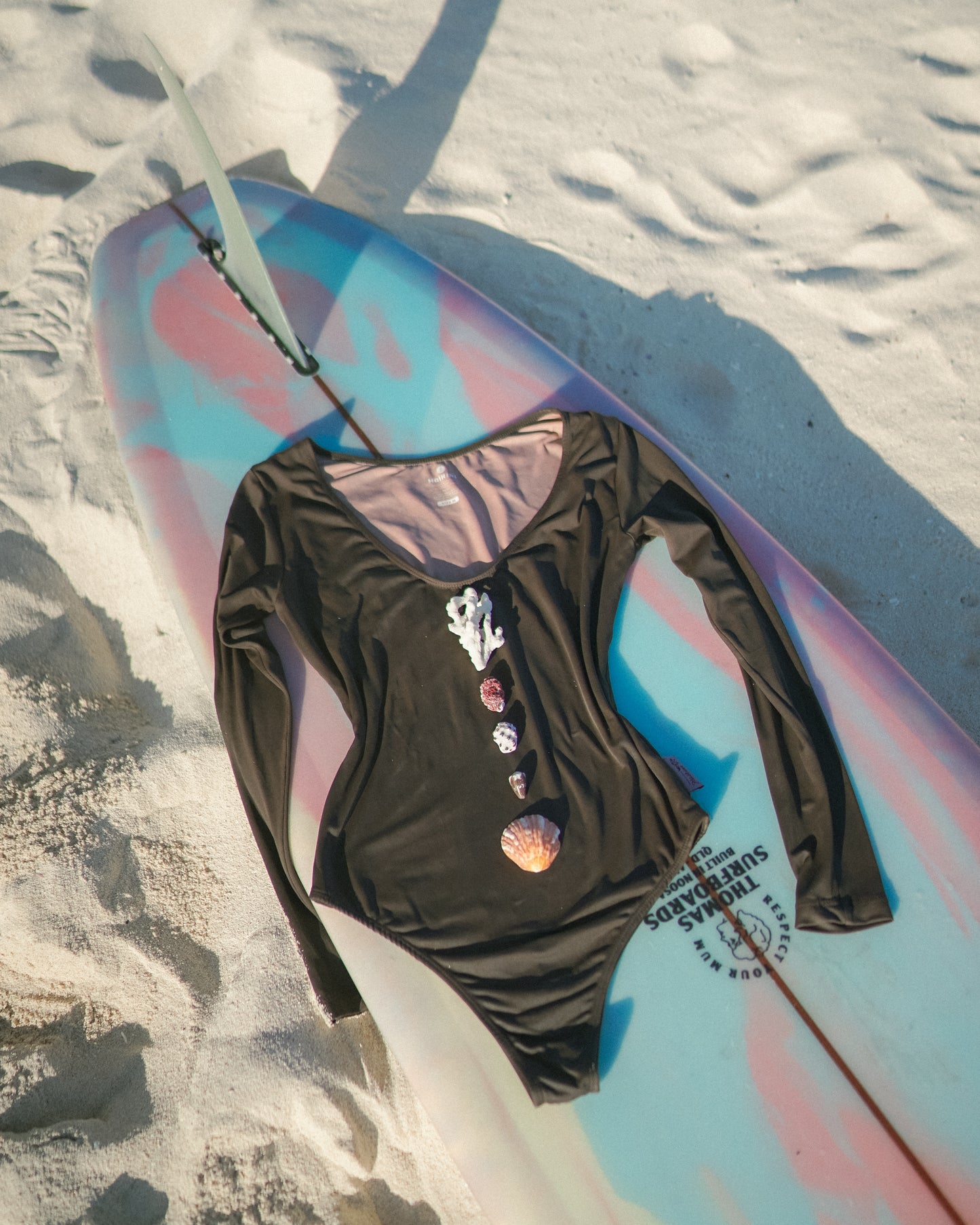 *PREORDER* Chocolate - Reverie Surf Suit (Plunge & Boat Neckline)