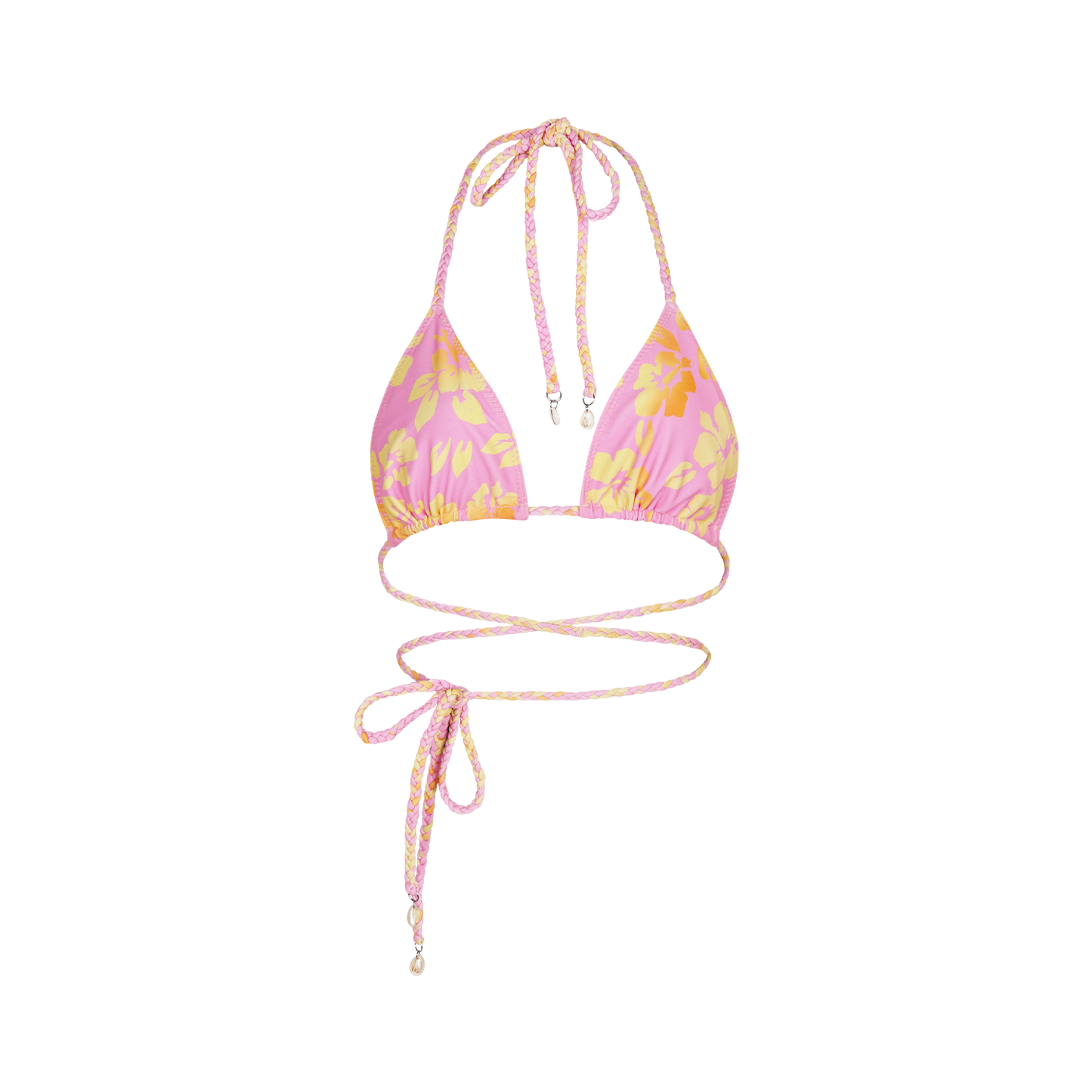 Hawaiian Sunset - Braided Triangle Top