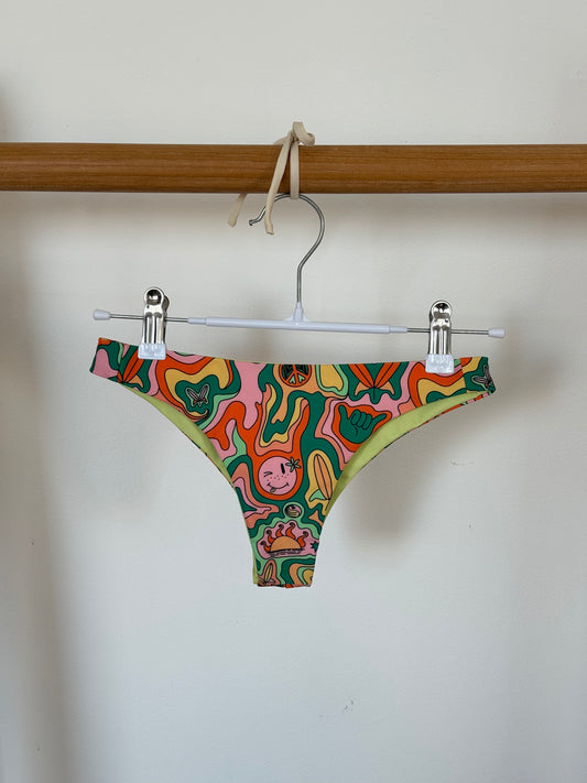 Seafoam Disco - Classic Cheeky Bikini Bottom