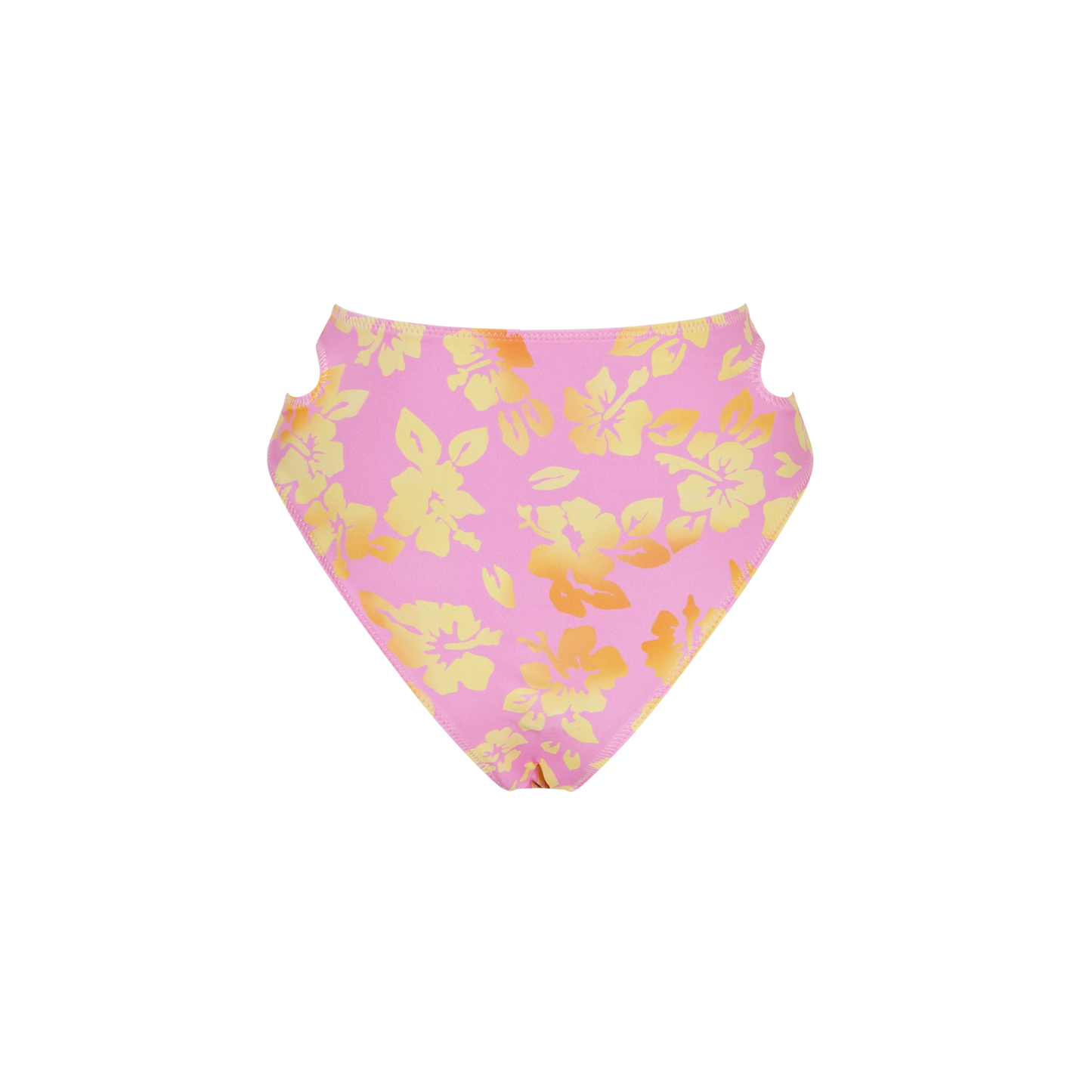 Hawaiian Sunset - High Waist Cut-Out Bottom