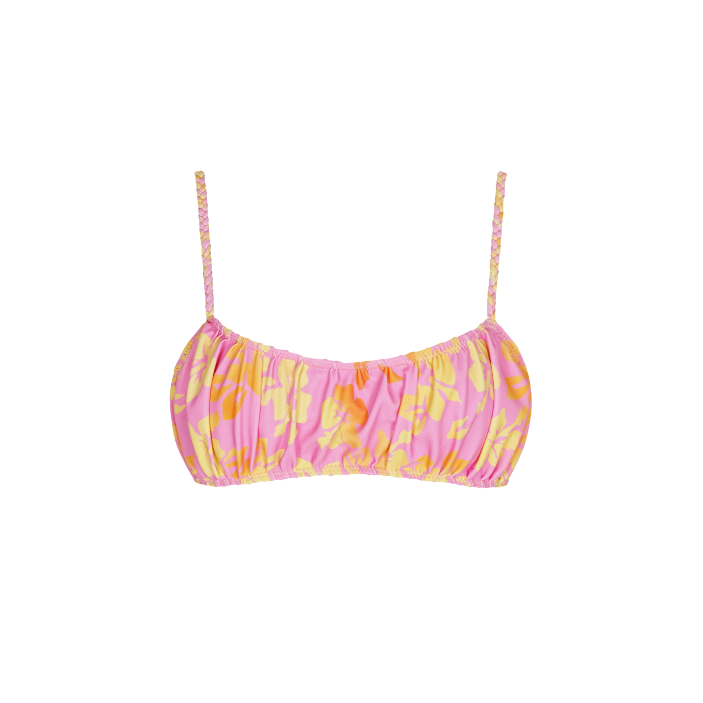 Hawaiian Sunset - Braided Scrunch Top